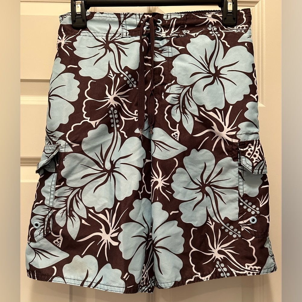 Hang Ten Boy’s Swim Trunks Size Medium